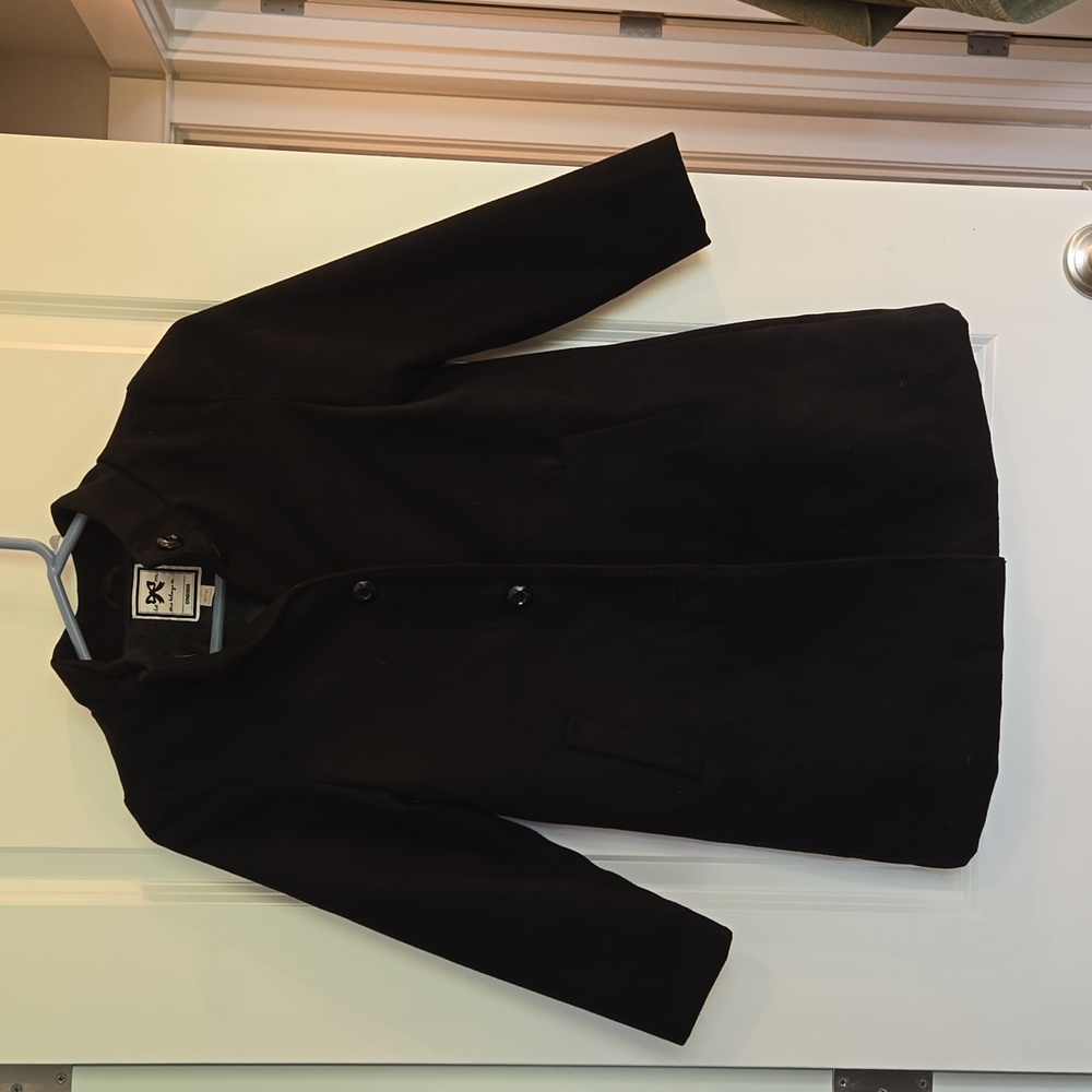 Gymboree Black Dress Coat- Girls 7-8 Y